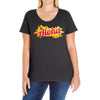 aloha Ladies Curvy T-Shirt
