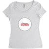 SWEET DREAM Women's Triblend Scoop T-shirt