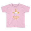 birthday unicorn girl. Toddler T-shirt
