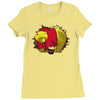 the real pooh Ladies Fitted T-Shirt