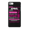 quens are born in april iPhone 7 Case