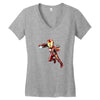 Iron Man Bleeding Edge Women's V-Neck T-Shirt