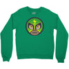 lucha libre   green Crewneck Sweatshirt