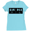 reflections on pi Ladies Fitted T-Shirt
