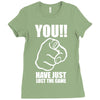 you have just lost the game  funny computer internet humour Ladies Fitted T-Shirt