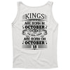 Real Kings Are Born On October 18 Tank Top