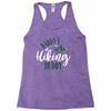 Daddy's Hiking Buddy Racerback Tank