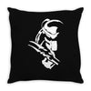 predator alien Throw Pillow