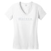 watson md   detective sherlock holmes house doctor tv show logo gift t Women's V-Neck T-Shirt