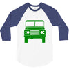 defender land rover 3/4 Sleeve Shirt
