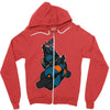 wild style dv Zipper Hoodie