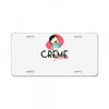 creme fraiche License Plate