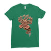 in space no one can hear you scream Ladies Fitted T-Shirt