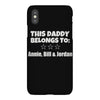 personalised daddy iPhoneX