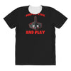 gaming hold and play All Over Women's T-shirt