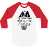 The Mountains, Are Callıng,  I Must Go 3/4 Sleeve Shirt