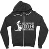 robot dinosaur Zipper Hoodie