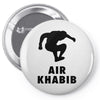 air khabib silhouette Pin-back button
