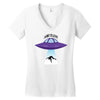 i want to leave Women's V-Neck T-Shirt