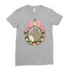 totoro Ladies Fitted T-Shirt