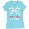 back to the future classic Ladies Fitted T-Shirt