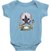 witch cat night Baby Bodysuit