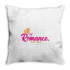 romance in the world Throw Pillow