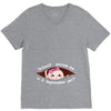 September Peeking Out Asian Baby Girl V-Neck Tee