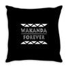 wakanda forever 4 Throw Pillow
