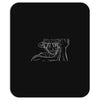 Luffy white design Mousepad