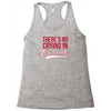 there's no crying in baseball Racerback Tank