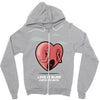 love is blind Zipper Hoodie