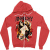 anarchy angel Zipper Hoodie