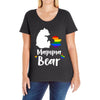 mama bear gay pride Ladies Curvy T-Shirt
