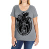 american choppers Ladies Curvy T-Shirt