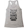 My Papa is Totally My Most Favorite Guy Of All Time Racerback Tank