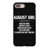 August Girl Hated By Many iPhone 8 Plus