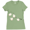 chinese peaches Ladies Fitted T-Shirt