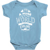 explore the world Baby Bodysuit