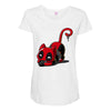 catpool Maternity Scoop Neck T-shirt