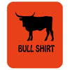 bull shirt funny small humor crude awesome beer tee cool geek nerd hum Mousepad