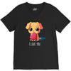 puppy love V-Neck Tee