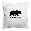 pop pop Throw Pillow