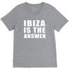 ibiza is the answer V-Neck Tee