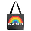 I Am Voting Yes Tote Bags