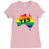 Vote Yes Australia Ladies Fitted T-Shirt