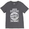 Aries Hated By Many Wanted By Plenty V-Neck Tee
