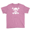onepiece  straw hat crew flag luffy pirates anime Youth Tee