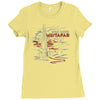 scenic mustafar Ladies Fitted T-Shirt