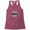 despicable me minions men in black Racerback Tank